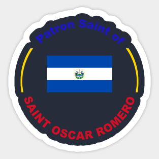 EL SALVADOR PATRON SAINT Sticker